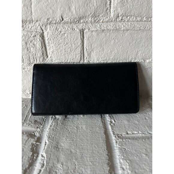 Alldaily RFID Blocking Leather Wallet Black NEW - Picture 1 of 4